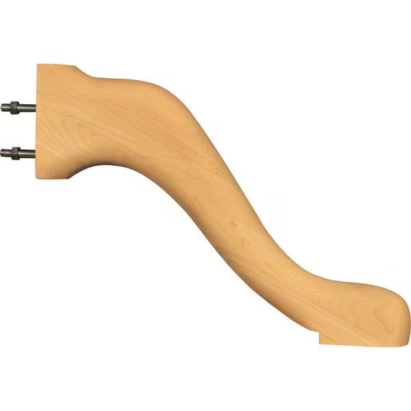 10 x 14 x 1 3/4 Victorian Pedestal Foot in Cherry, Osborne Wood Products, Mfr#: 1166C